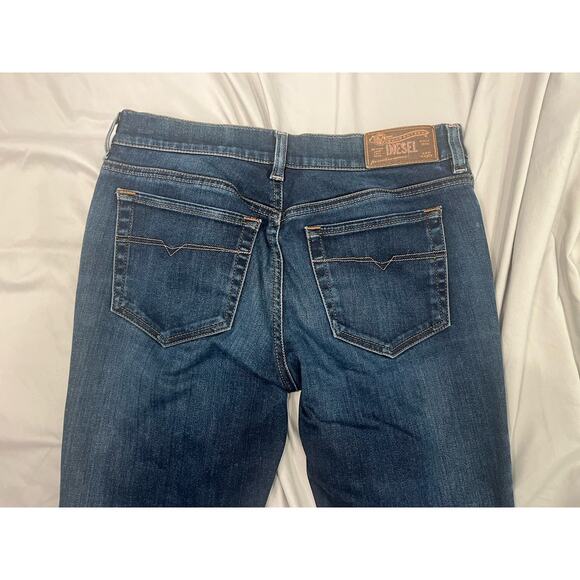 Diesel Industry Bootcut Jeans W30 L32 Stretch Dark Wash 0C1T 8Z - Picture 7 of 7